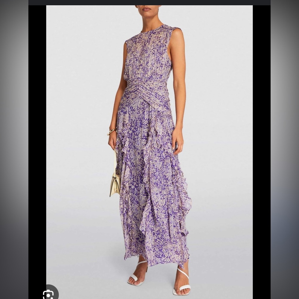 Purple Floral Women's Skirt